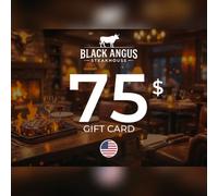 Black Angus Gift Card 75 USD Key - UNITED STATES