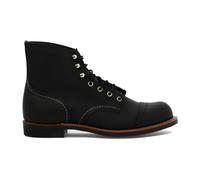 Black Ankle Boots Iron Ranger Style - male - Red Wing Shoes - Lace-up Boots - Black - 8 1/2 UK - Shoes 8 1/2 UK