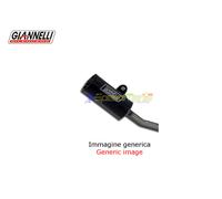 black anodized alumin silencer for mopeds Piaggio VESPA PX 200 GIANNELLI