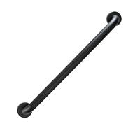 Black Anti-Slip Grab Bar for Bathroom, Bathtub Grab Handle, Stainless Steel Safety Support Rail, Wall Mounted Shower Handrail for Handicap(1ft/30cm)