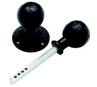 Black Antique Ball Shaped Rim Knob
