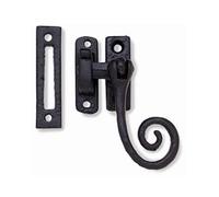 Black Antique Curly Window Fastener Reversible