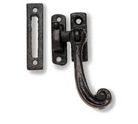 Black Antique Solid Tail Window Fastener Reversible