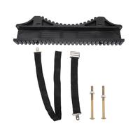 Black Arc Shaped Plastic Ladder Pole Attachment with Screws