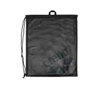 (Black) Arena One Go Mesh Bag 40L Quick Dry Swim Mesh Bag with Drawstring