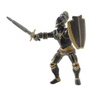 Papo 39275 Knight in black armour MEDIEVAL-FANTASY Figurine, Multicolour