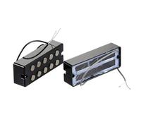 Black Artistic Design Bass Pickup Direct Replacement Sustains Bass Pickup Replacement