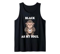 Black As My Soul Tank Top