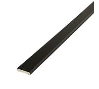 Black Ash UPVC Trim Various Lengths 20mm/25mm/30mm/45mm/65mm/95mm (2.5m x 20mm Fillet)