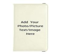 Black Asian Palm Civet Red Pine Trees Merry Christmas Leather Passport Card Holder Cover Combo customizable Card Holder Passport Case Passport Cover Holder Wallet Case Waterproof, Black Asian Palm