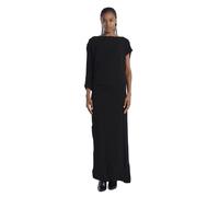 Black Asymmetric Jazz Dress - female - Birgitte Herskind - Maxi Dresses - Black - M - Dresses M