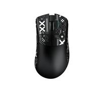 (Black) Attack Shark R1 1000Hz Bluetooth Mouse,18000dpi,PAW3311,Tri-mode Connection, Macro Gaming Mouse