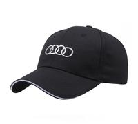 (black) Audi Baseball Cap Embroidery Motorsport Racing Sport Cotton Adjustable Hat