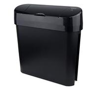 Black Automatic No Touch Sanitary Bin 15L - Infrared Sensor Opening - No Hand Contact Required - Side Opening for Easy Servicing - Feminine Hygiene Waste Disposal - Easy to Clean - Robust Design