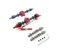 (Black B) Metal Gear Front And Rear Axle Set With Drive Shaft Suitable For 1/12 Remote Control Car MN D90 D91