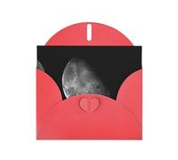 Black Background Moon Thank You Card Envelope 4x6 Inch Wedding Baby Shower Thank You Bride Shower Business Birthday.