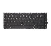 Black Backlit Keyboard Compatible with HP EliteBook & ZBook Firefly G7/G8 Replacement Keyboard - Backlight + Pointer - Black