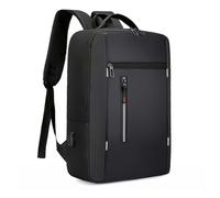 Black Backpack, Backpack for School Backpack for Men with USB Charging Port Lightweight Backpack for School Boys and Girls (Black)