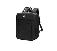 Black Backpack for DJI Mavic 4 Pro - Waterproof 30L Drone Case with Red Interior & Pre- Foam for Drone, Controller & Accessories