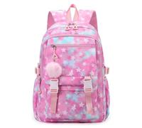 Black Backpack Girls Plaid School Rucksack with Plush Lightweight School Bag with Zip Side Pocket Cute Travel Rucksack Aesthetic Backpack Large Capacity Y2k Casual Laptop Backpacks Preppy Daypack Age9
