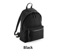 BLACK BagBase 100% recycled Backpack bag Base, Back to school Travel cabin NEW