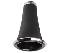 Black Bakelite B Flat Clarinet Bell Speaker Tube for Instrument Repair | Smooth Edges and Finish, Suitable for Broken Bells, Student Practice, Technicians, Concert Performance, Budget Restoration