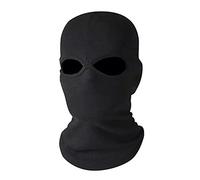 Black Balaclava Mask 2 Hole SAS Style Army Ski Hat Paintball PolyesterBalaclava Ski Moto Bike Face Mask Multipurpose Helmet Liner