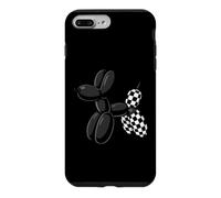 Black Balloon Dog Checkerboard Modern Pop Art Poodle Case for iPhone 7 Plus/8 Plus