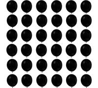 Black Balloons 5 inch,36pcs Mini Matte Black Balloon Thick Natural Latex Balloon Adults Birthday PartyBalloon Tiny Helium Balloons for Adults Wedding,Graduation,Retirement Anniversary Party Decor