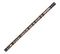 Black Bamboo Flute Chinese Dizi,Grading Professional Ancient Music Instrument Bamboo Flute, Playing Beginner Adult Flute Transverse Flutes(D)