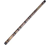 Black Bamboo Professional Playing Flute Adult Children Beginner Transverse Flute National Musical Instrument Dizi(Color:F)
