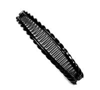 BLACK BANANA HAIR Clip Tort Large Barley Twist Clip Comb Ladies Hair Fish Grip Slide
