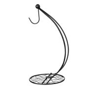 Black Banana Hanger, Modern Wire Frame Design With Matte Black Finish, Prevents Bruising And Encourages Interiors by Premier Black One Size