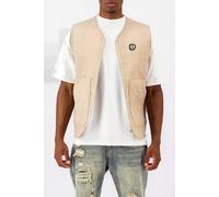 Black Bananas Monogram Quilted Vest Brown size L | Bodywarmers Outlet | Men | Brown L