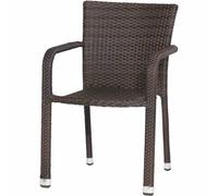 Black Bar Stool Kitchen Chair Dining Chair Aluminum Garden Stackable