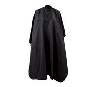 Black Barber Cape Salon Home Haircut Self Use, Hair Cutting Apron Dyeing Tools Accessories for Hairstylists