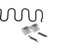 Black Barn Upholstery Supplies 5 X Zig ZAG Chair Springs+Clips+Nails Upholstery Supplies 21"