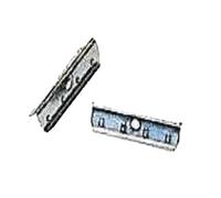Black Barn Upholstery Supplies 51mm Steel V Clips for Webbing (Clips) Pack of 50