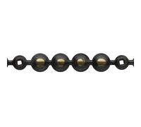 Black Barn Upholstery Supplies 9.5mm Head Upholstery Nail Strip with Nails (100 1/3) Low Dome Bronze Renaissance / 1m + 25 Nails