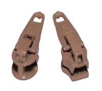 Black Barn Upholstery Supplies Auto-Lock No.3 Zip Sliders - Beige/Bag of 100