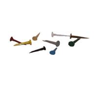 Black Barn Upholstery Supplies Gimp Pins Packs of 50g Red