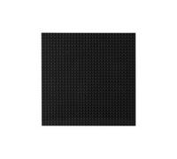 (Black) Baseplate Base Plates Building Blocks 32 x 32 Dots Compatible for LEGO Boards