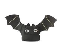 Black Bat Hat - 12 Inches Felt Dress Up Costume Accessories, Devil Headdress | Women Child Halloween Costumes Accessory Festival Carnival