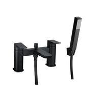 Black Bath Shower Mixer Tap - Zana