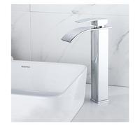 Black Bathroom Basin Waterfall Spout Vanity Mixer Tap Brush Gold Tall Short Chrome Gray ，Faucet Kitchen taps for Sink