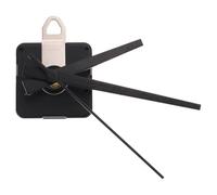 Black Battery Operated Clock Movement Kit with Hands for Wall Clocks