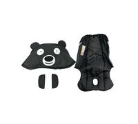 (Black Bear) COLU KID Stroller Accessories Seat Cushion Change Kits Rain Cover Sunshade Insect Net Backpack Bag For Doona Car Seat Stroller
