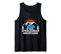 Black Bear in The Appalachian Mountains Hiking Camping Tank Top