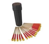 Black Beard Fire Matches | 20 Matches, 3 Strikers, Tube | Perfect for Hiking, Backpacking, and Emergency Kits Tgz692 (Black, 6.5X2.1cm)