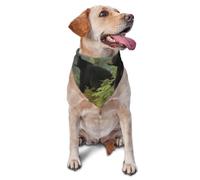 Black Bears Dog Bandana Pet Scarf Accessories for Small Medium Dogs Cats Photo Prop, Triangle Pet Bandanas Adjustable Puppy Bib Washable Dog Kerchief Puppy Neckerchief